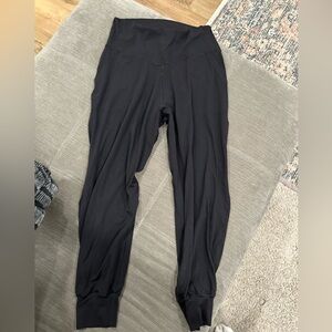 Aerie Black Relaxed Joggers